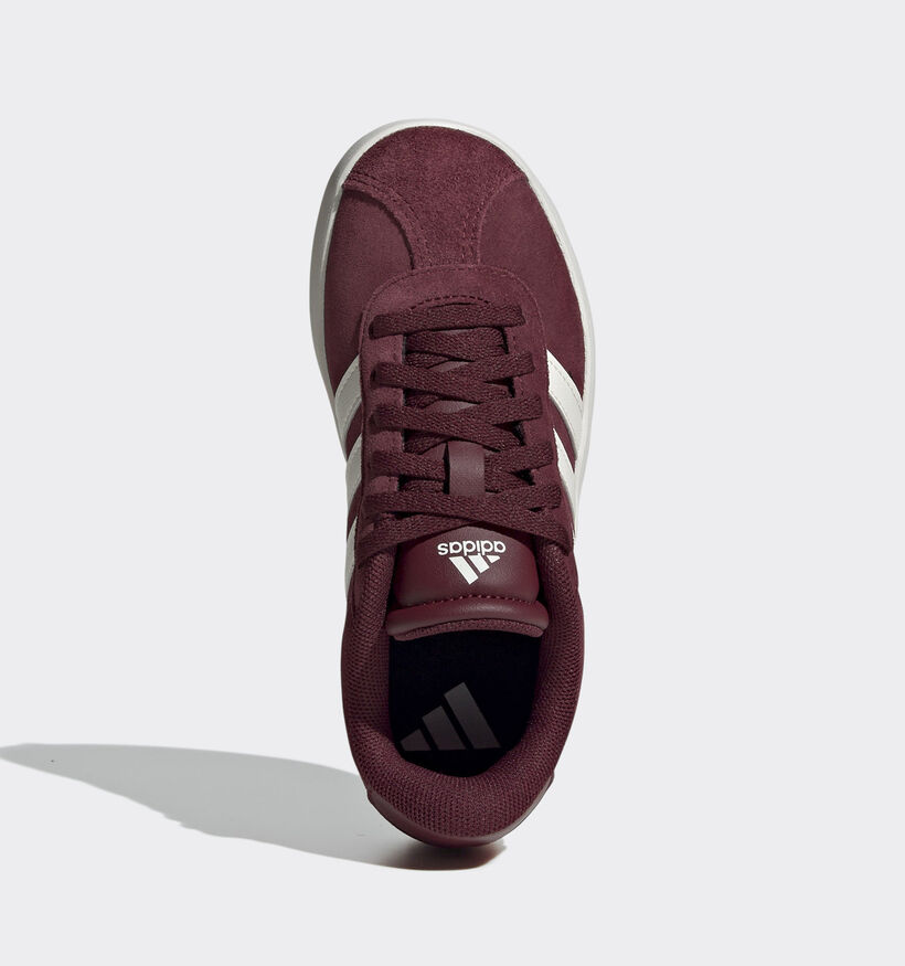 adidas Court 3.0 Bordeaux Sneakers voor meisjes (348980)