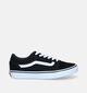 Vans YT Ward Baskets en Noir pour filles, garçons (343923)