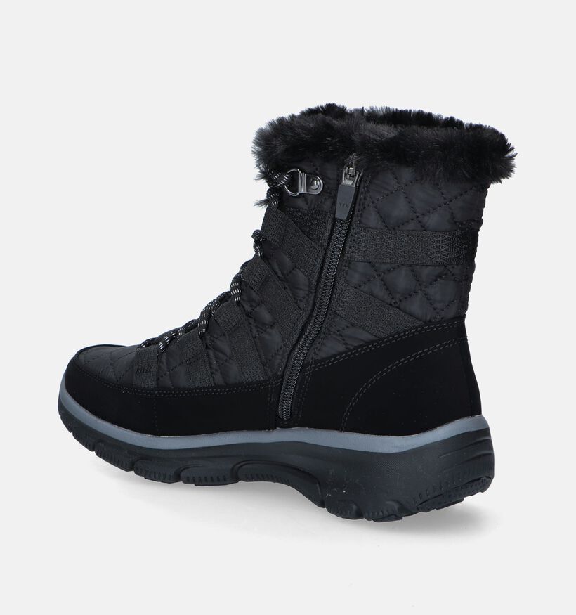 Skechers Easy Going Moro Street Zwarte Snowboots voor dames (346518)