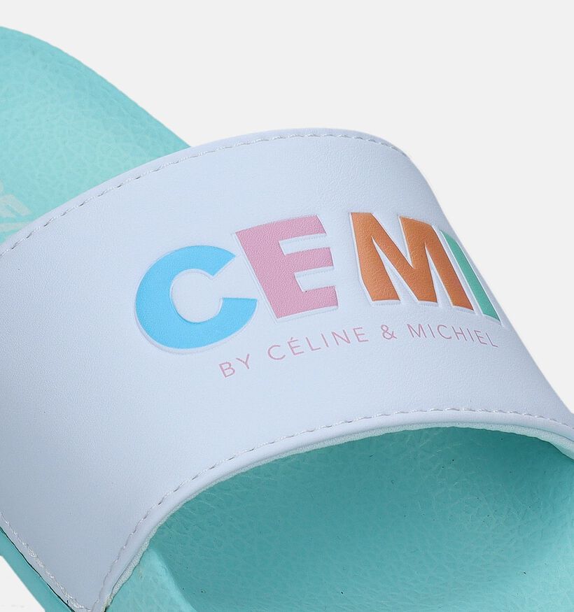 CEMI Turqouise Badslippers voor meisjes (343108)