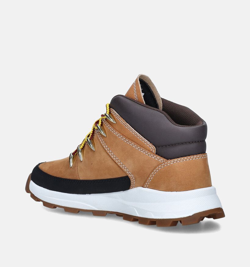 Timberland Brooklyn Euro Sprint Naturel Bottines voor jongens (346746) - geschikt voor steunzolen