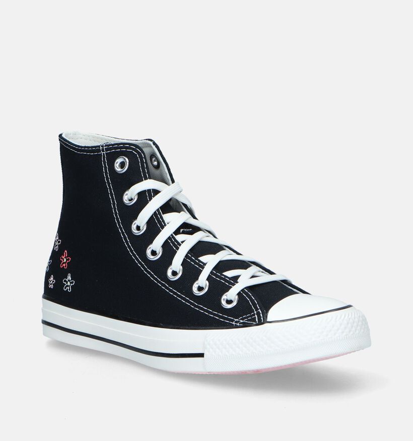 Converse CT All Star Lift Baskets en Noir pour femmes (341505)