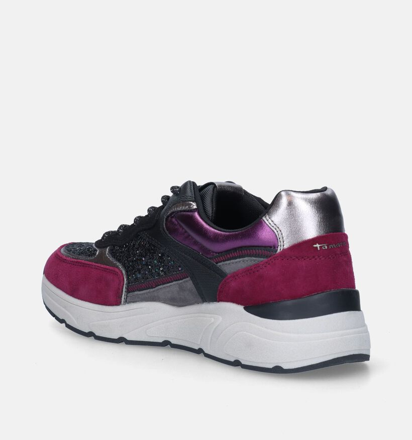 Tamaris Baskets casual en Noir pour femmes (344623) - pour semelles orthopédiques