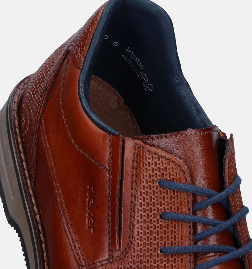 Rieker Chaussures classiques en Cognac pour hommes (344382)