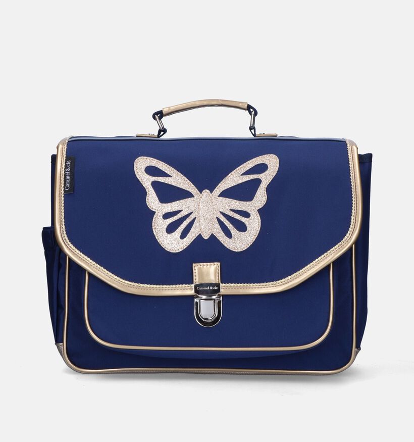 Caramel & cie. Papillon Cartable en Bleu pour filles (341793)