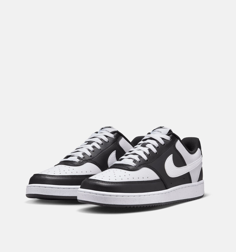 Nike Court Vision Low Next Nature Zwarte Sneakers voor dames (343728)