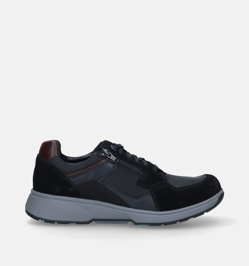 Xsensible Zurich Chaussures à lacets en Noir pour hommes (348058) - pour semelles orthopédiques