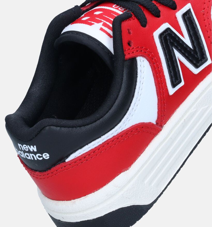 New Balance PSB480 Baskets en Rouge pour filles, garçons (343126)