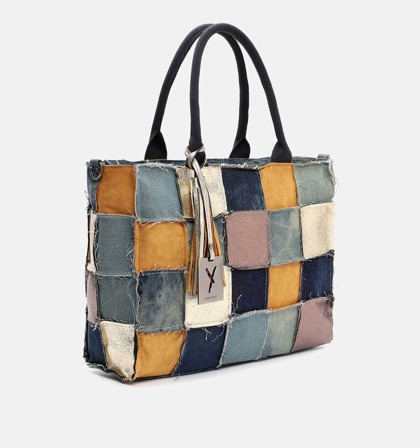 Suri Frey Ahsley Bruine Shopper met rits voor dames (347910)