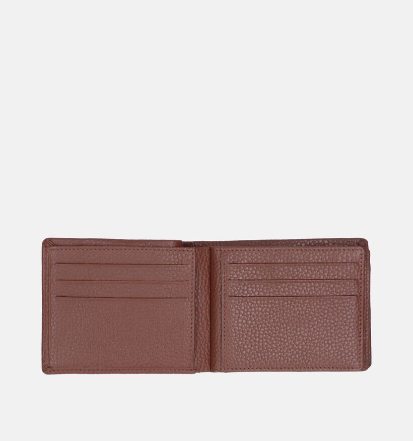 Euro-Leather Portefeuille en Cognac pour hommes (353546)