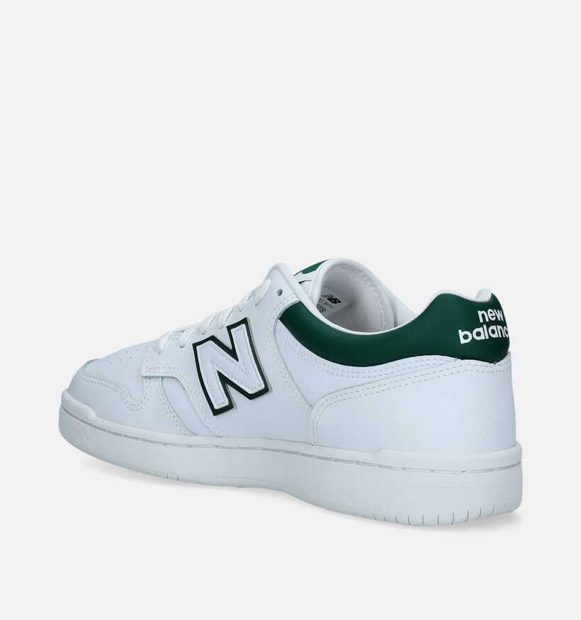 New Balance BB480 Witte Sneakers voor heren (319177) - geschikt voor steunzolen