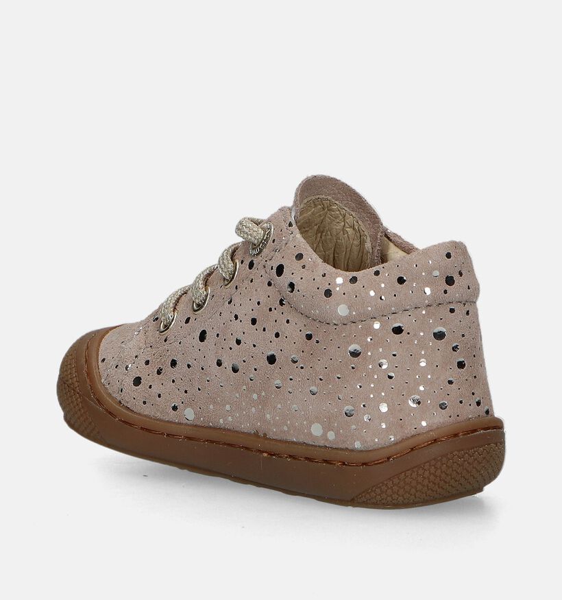 Naturino Cocoon Beige Babyschoenen voor meisjes (347656) - geschikt voor steunzolen