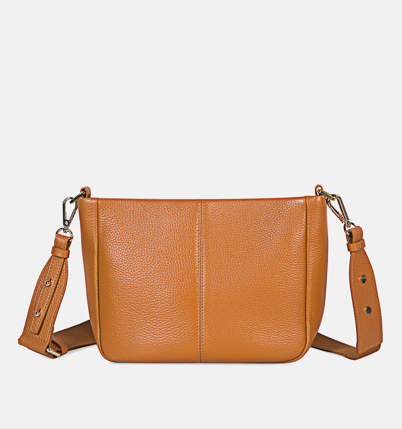 Crinkles Camel Crossbody Tas voor dames (342333)