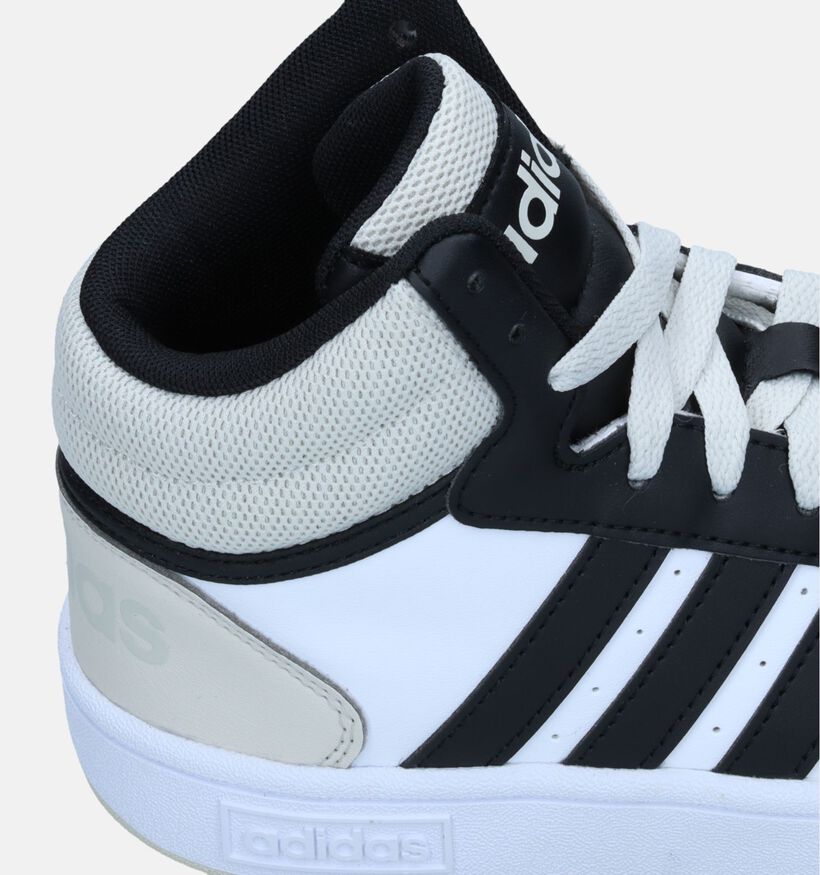 adidas Hoops 3.0 MID K Zwarte Sneakers voor jongens (343260)