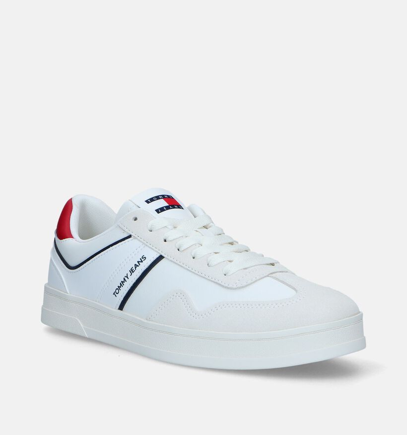 Tommy Hilfiger Tommy Jeans Retro Cupsole Chaussures à lacets en Blanc pour hommes (342744) - pour semelles orthopédiques