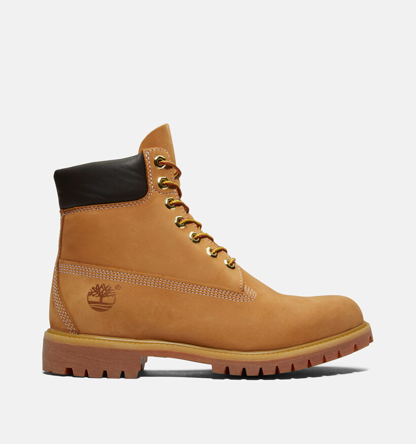 Timberland  Inch Premium Bottines en Jaune pour hommes (345038) - pour semelles orthopédiques