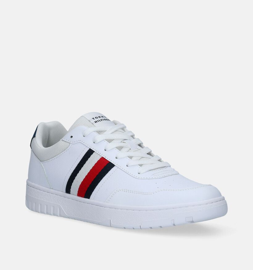 Tommy Hilfiger Basket Core Lite Chaussures à lacets en Blanc pour hommes (342745) - pour semelles orthopédiques