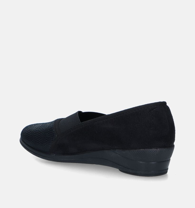 Slipper Club Pantoufles fermées en Noir pour femmes (292889)