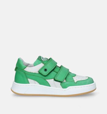 Chaussures à scratch vert