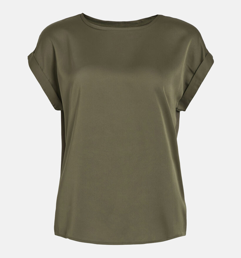 Vila Ellette Kaki T-shirt voor dames (344286)