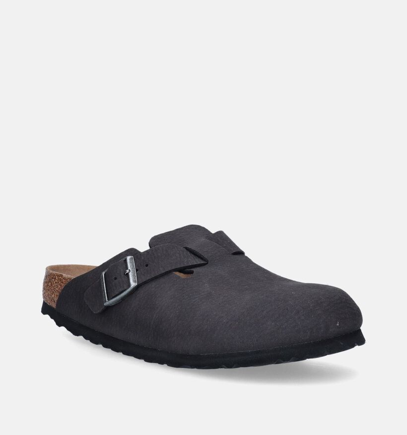 Birkenstock Boston Zwarte Slippers voor heren (353198)