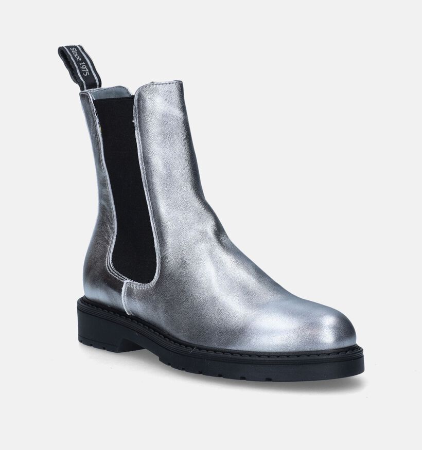 NeroGiardini Bottines Chelsea en Argent pour femmes (347568) - pour semelles orthopédiques