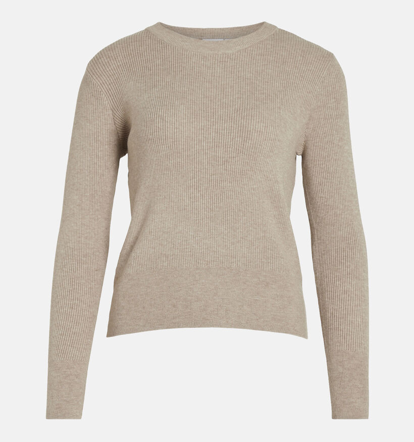 Vila Comfy Pull en Beige pour femmes (344274)