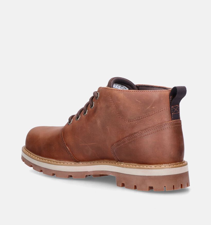 Timberland Britton Road Mid Chukka Cognac Boots voor heren (344966) - geschikt voor steunzolen