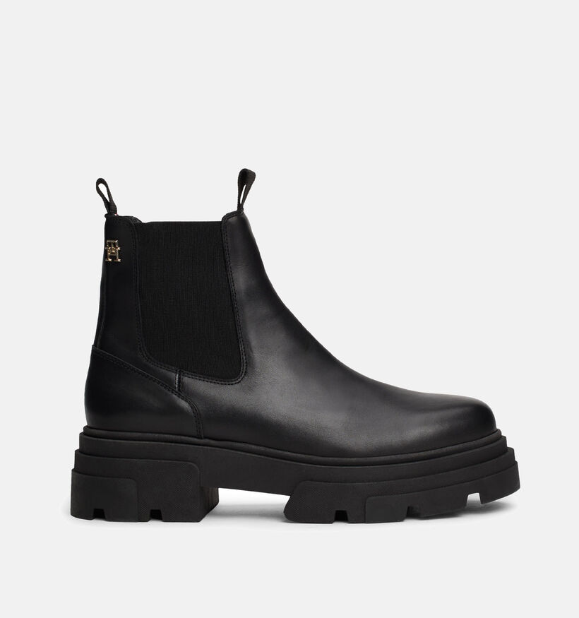 Tommy Hilfiger Combat Chelsea Boots en Noir pour femmes (345811)