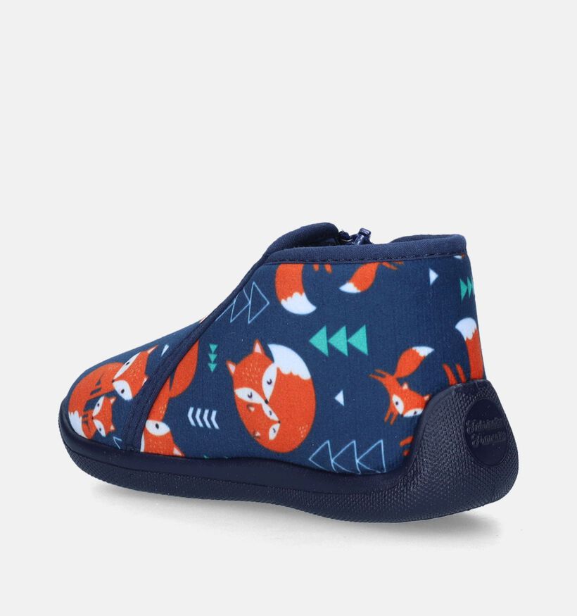 Milo & Mila Pantoufles pour bébé en Bleu pour filles, garçons (348661)