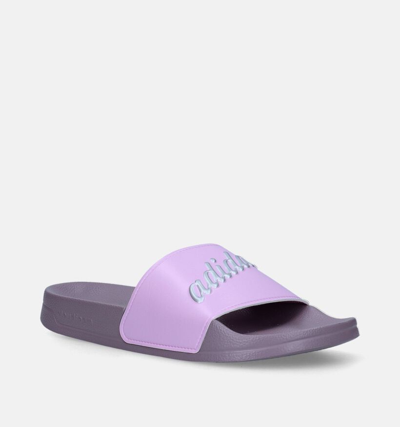 adidas Adilette Shower Lila Badslippers voor dames (334617)