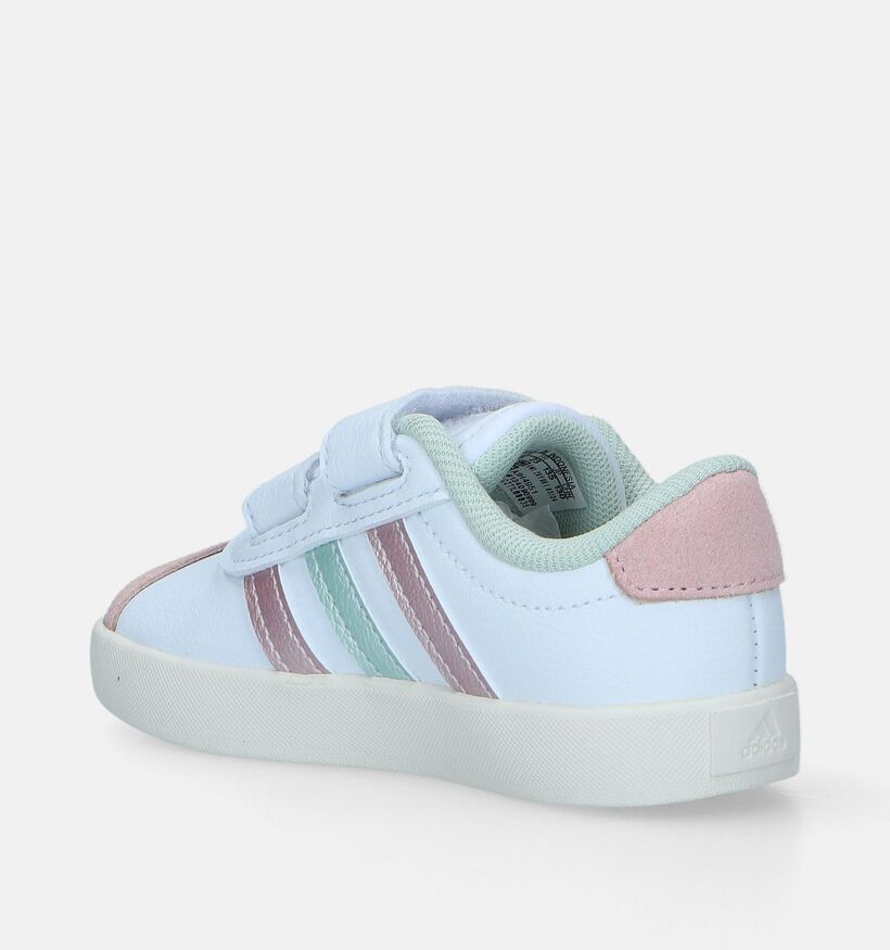 adidas VL Court 3.0 CF I Witte Sneakers voor meisjes (343266)