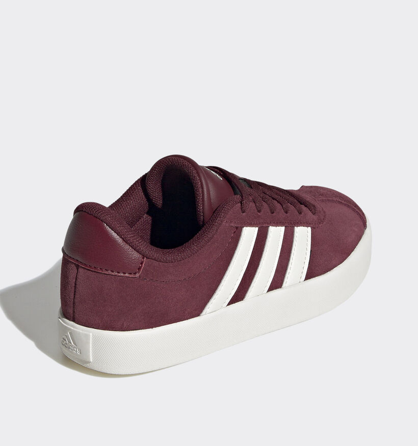 adidas Court 3.0 Bordeaux Sneakers voor meisjes (348980)