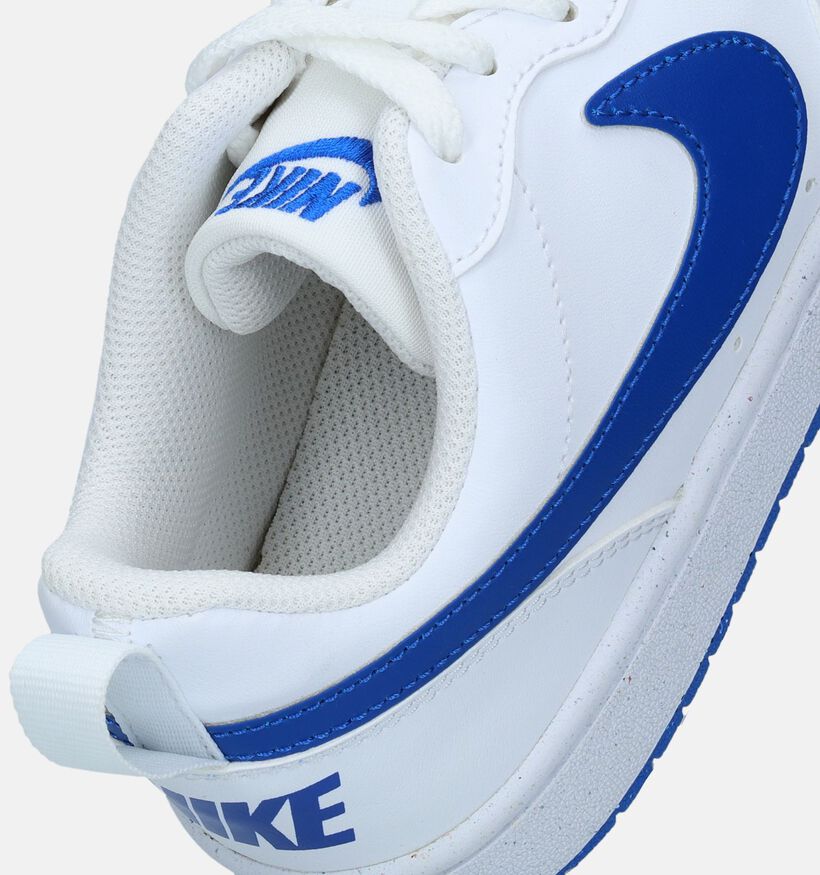 Nike Court Borough Low 2 Witte Sneakers voor jongens, meisjes (340218)