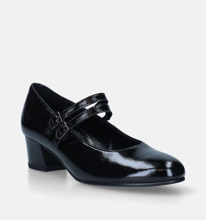 Gabor Comfort Zwarte Pumps met riempje voor dames (347029)