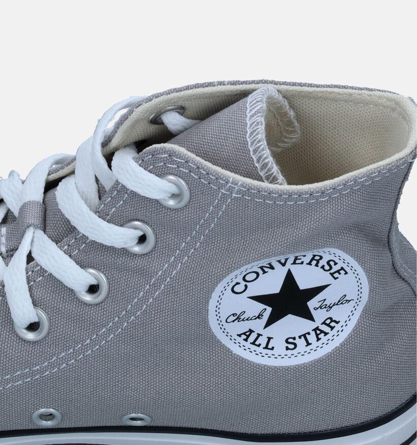 Converse CT All Star HI Grijze Sneakers voor dames (341708)