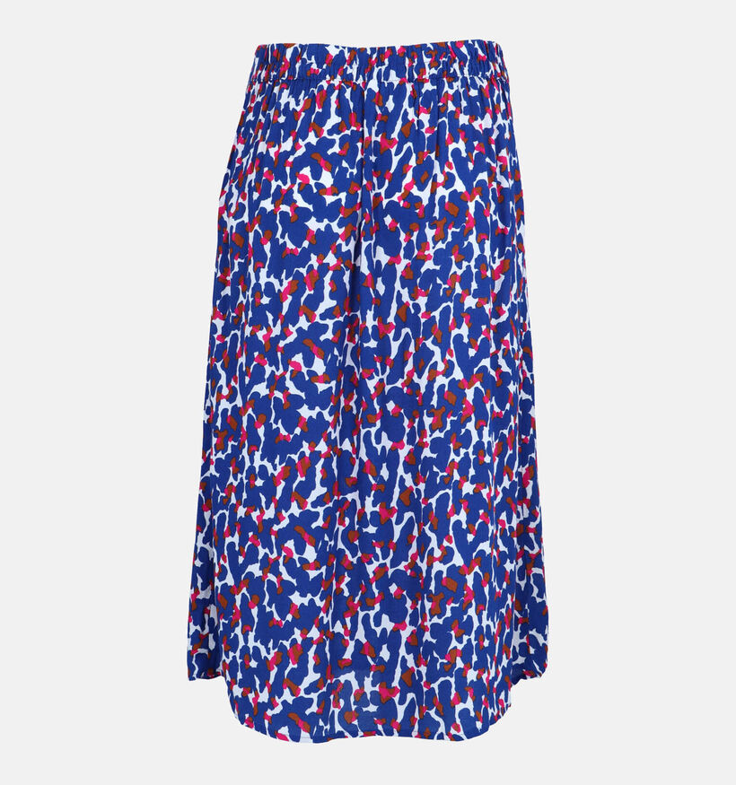 Vila Ruma Blauwe Midi rok voor dames (342960)