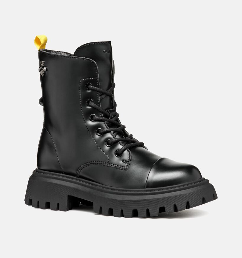 Geox Maquinnens Zwarte Boots voor meisjes (344551) - geschikt voor steunzolen