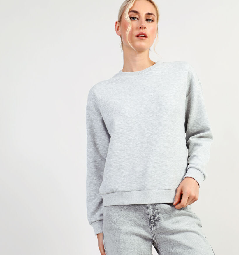 Vila Sandy Sweatshirt en Gris pour femmes (346119)