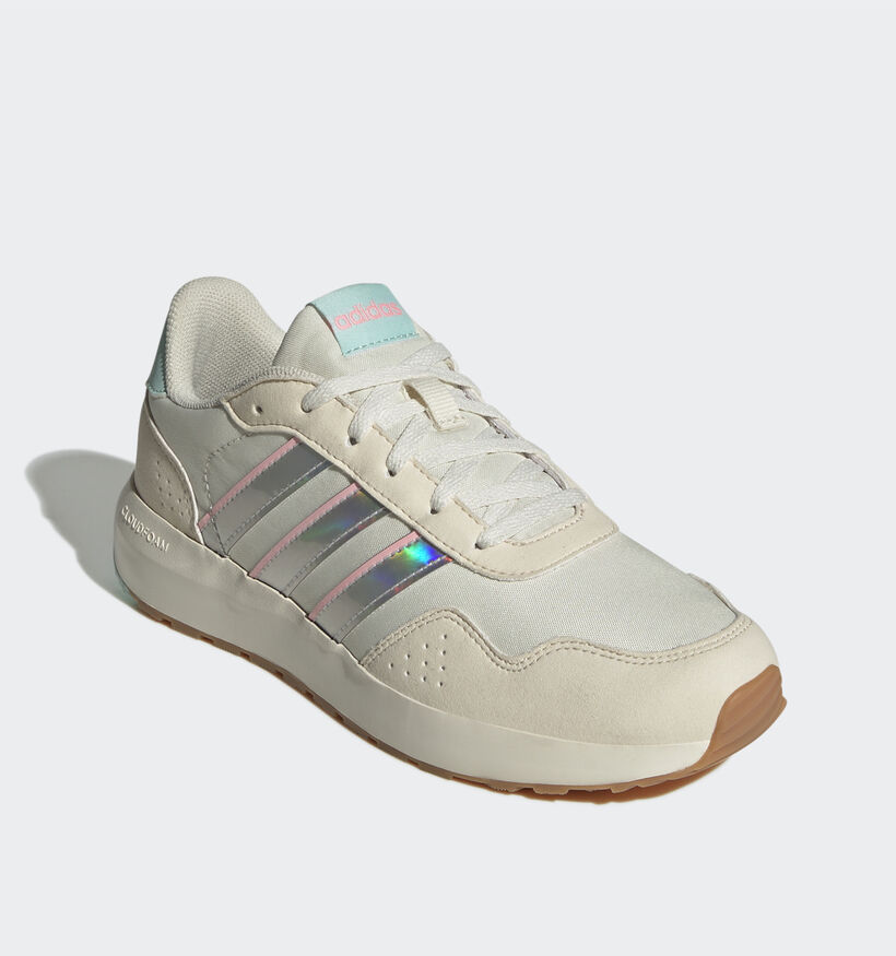 adidas Run 60s J Witte Sneakers voor meisjes (343288)