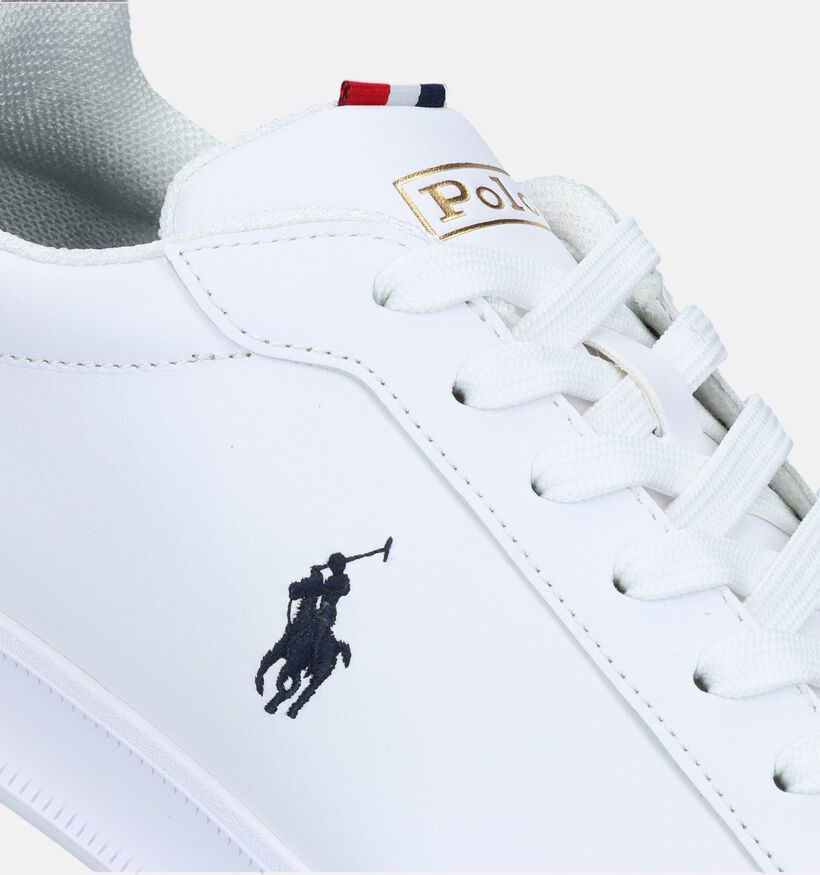 Polo Ralph Lauren HRT Court II Witte Veterschoenen voor heren (345961)