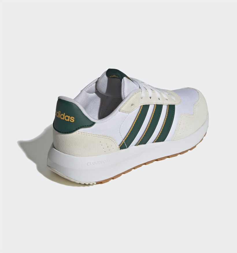 adidas Run 60s J Witte Sneakers voor jongens, meisjes (343236)