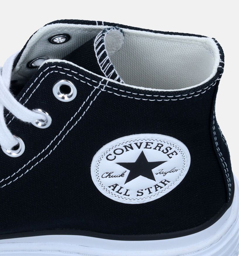 Converse CT All Star Lugged Heel Baskets en Noir pour femmes (344015)