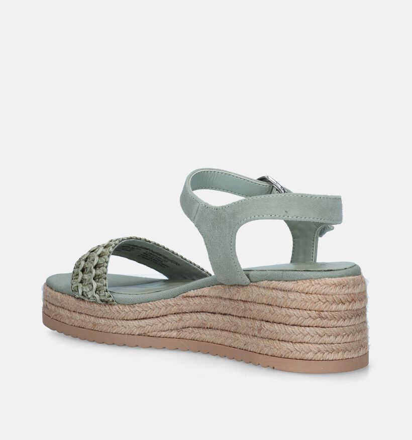 Tamaris Kaki Sandalen Met Sleehak voor dames (341325)