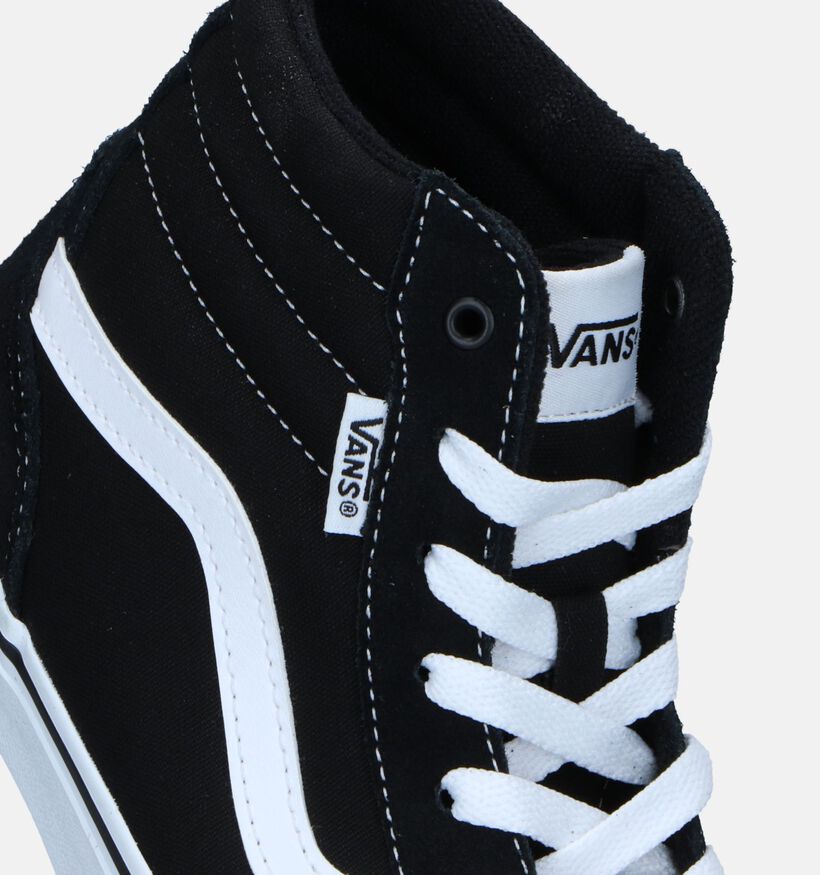 Vans Filmore Hi Zwarte Sneakers voor meisjes, jongens (343920)