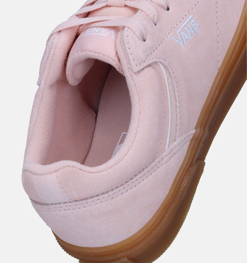 Vans Seldan Translucent Baskets de skate en Rose pour femmes (343807)