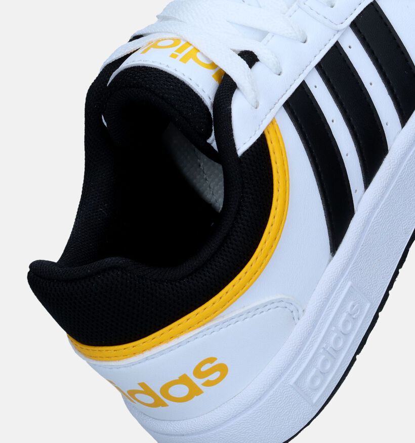 adidas Hoops 3.0 K Witte Sneakers voor jongens, meisjes (343253)