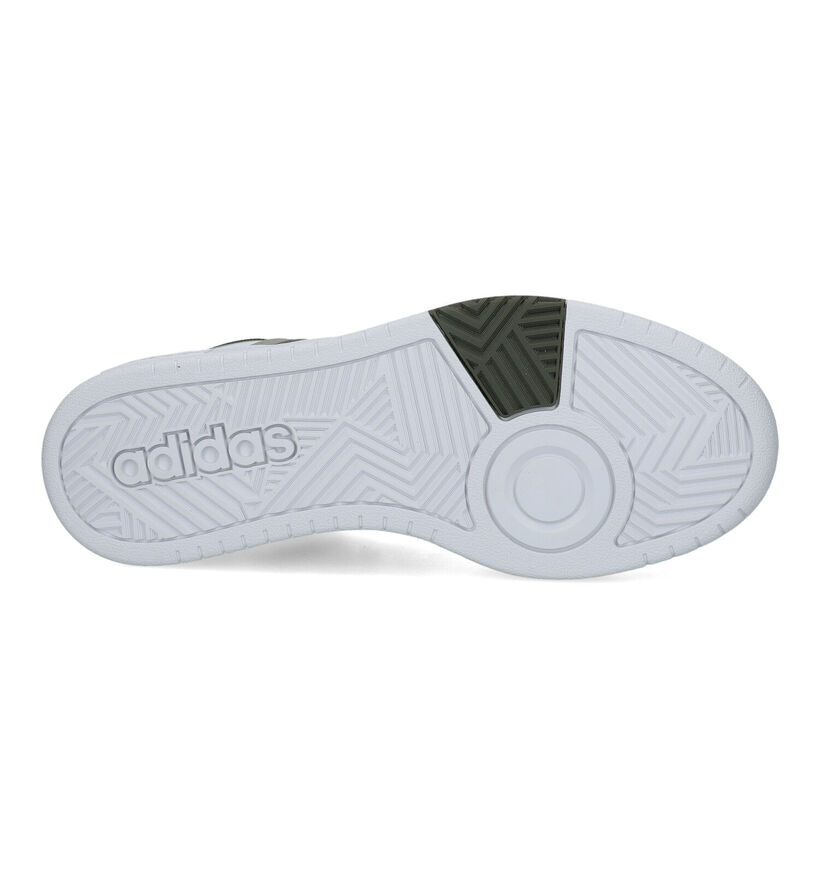 adidas Hoops 3.0 Mid Witte Sneakers voor heren (324958)