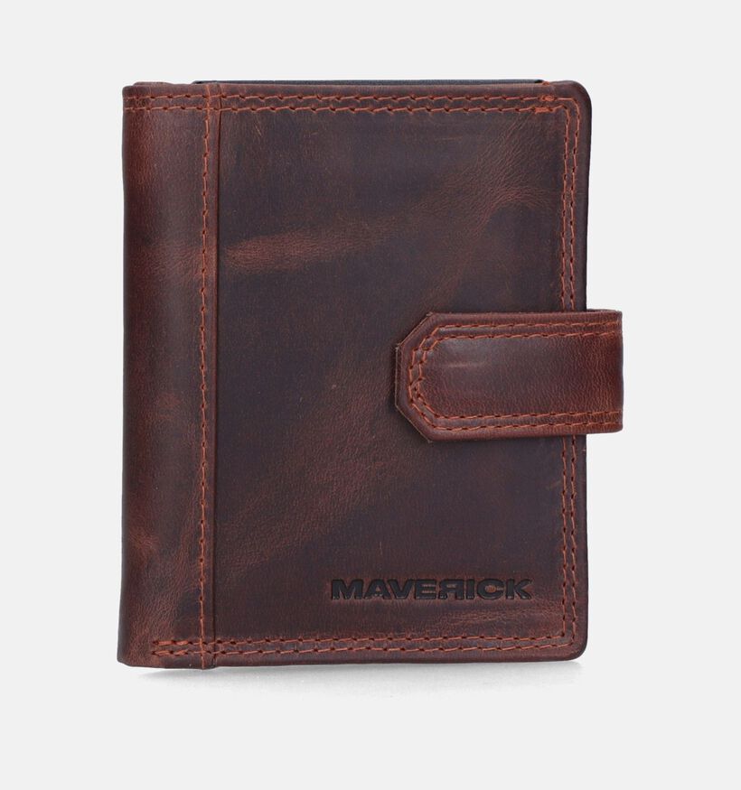 Maverick Porte-cartes en Brun pour hommes (349896)