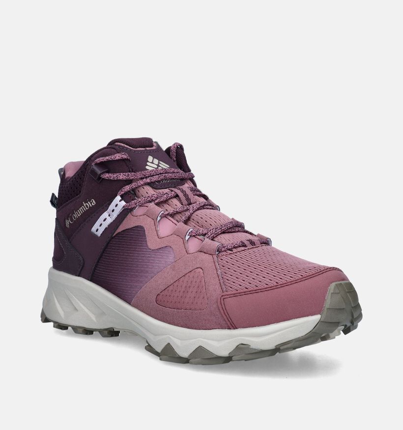 Columbia Peakfreak Hera Mid Outdry Roze Wandelschoenen voor dames (344820) - geschikt voor steunzolen